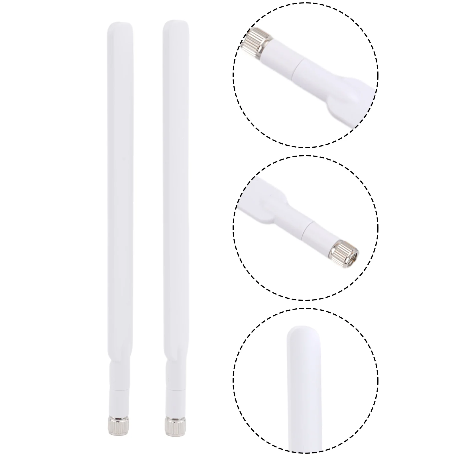 Newest Protable Useful 4g Sma External Antenna 4G LTE Antenna -40℃ To +80℃ 2pcs 50W 5dBi SMA For B310 B525 B535