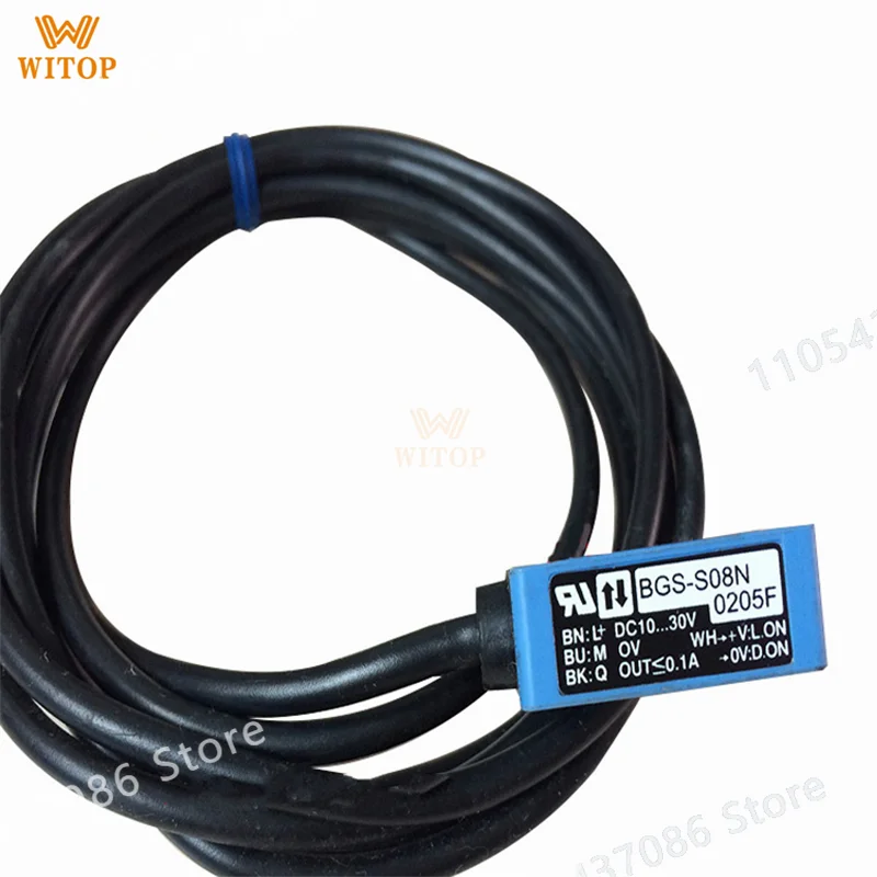 OPTEX BGS-S08P Fiber Optic Sensor Amplifier, Optical Proximity Sensor