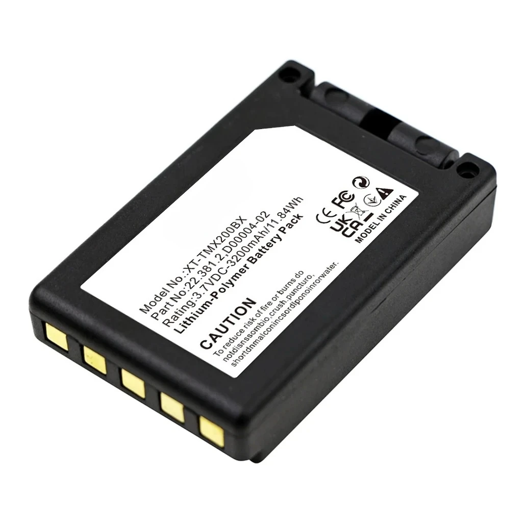 3.7V/3200mAh Crane Remote Control Battery D00004-02,22.381.2,M245060 for Teleradio Transmitter Tele Radio TG-TXMNL