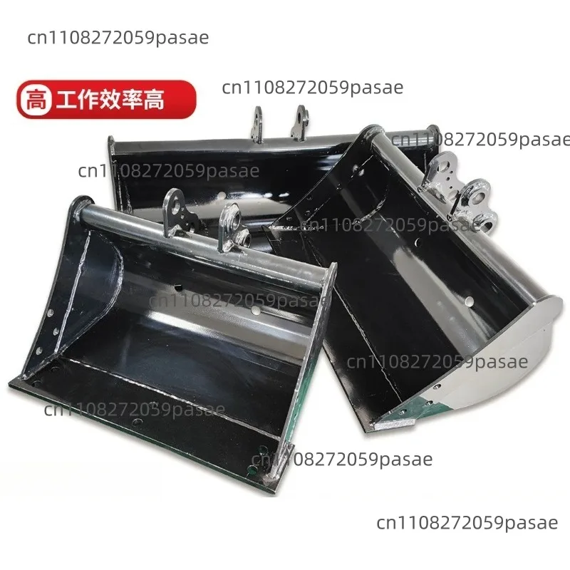 Micro Excavator Attachments, Flat-bottomed Buckets, Small Excavators, Leveling Buckets, Dredging and Desilting, Site Grading