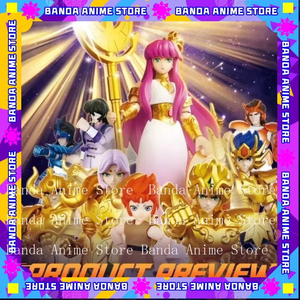 24 Hours Delivery Blokees Saint Seiya Galaxy V1V2V03V4 Athena Aries Mu Aiolia Aldebaran Kiki Shiryu Lionet Ban FigureChildren - view 3