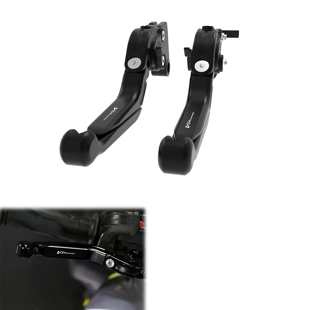 For Suzuki DL650 V-Strom650 2004-2008 2009 2010 RF600R 1993-1997 Adjustable Foldable Extendable Motorcycle Brake Clutch Levers