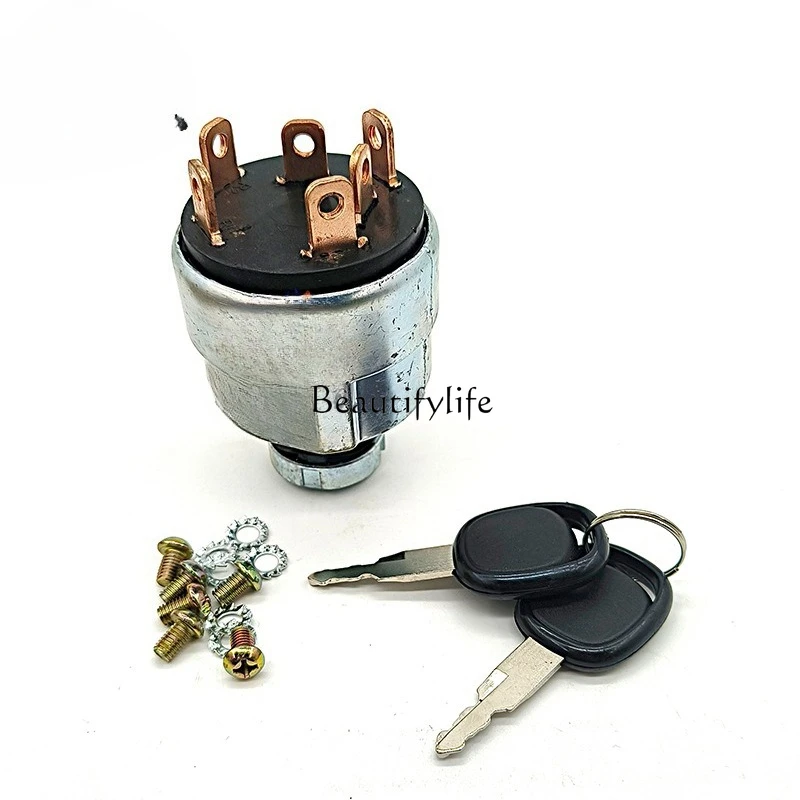 Excavator 907 908 60/65/85/150 Start ignition switch key Electric door lock Excavator accessories