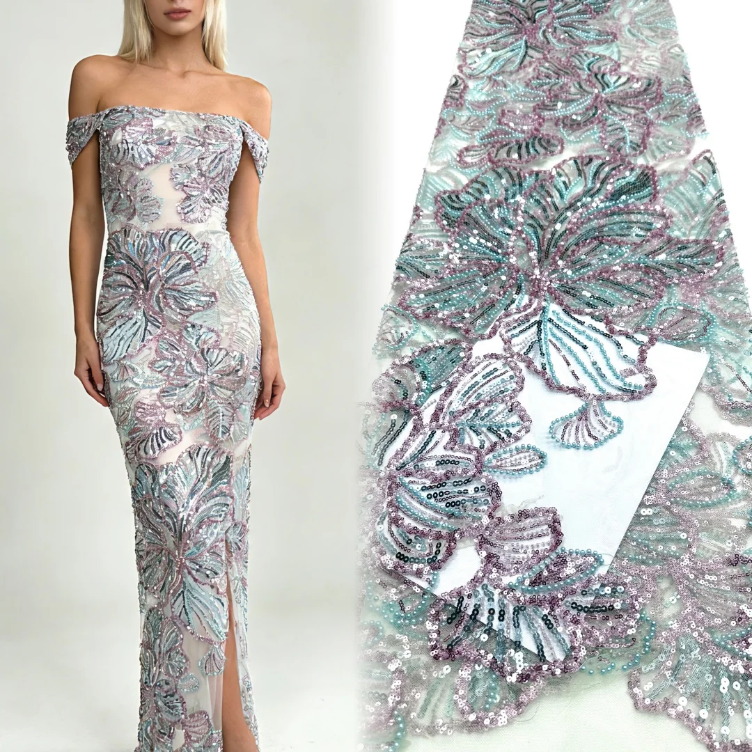 tissu-de-dentelle-africaine-de-luxe-brode-de-sequins-2026-haute-qualite-pour-marie-mariage-nigerian-broderie-de-mariee-tulle-francais-a-coudre