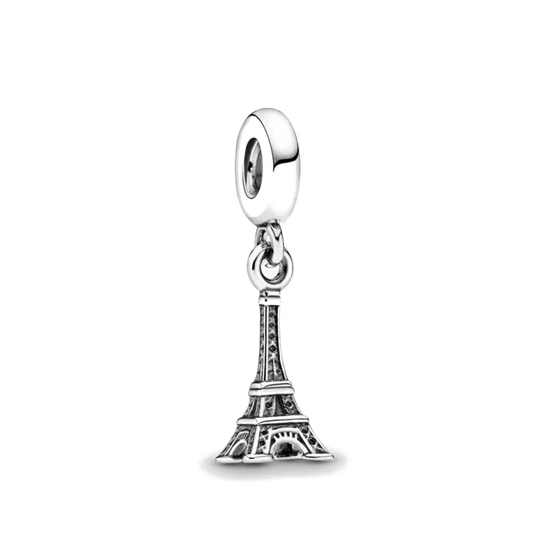 925 Sterling Silver Charm Jewelry Accessories Pendant Pepper Chilli Hamburger French Fries Fit Original Bracelet Women Girl