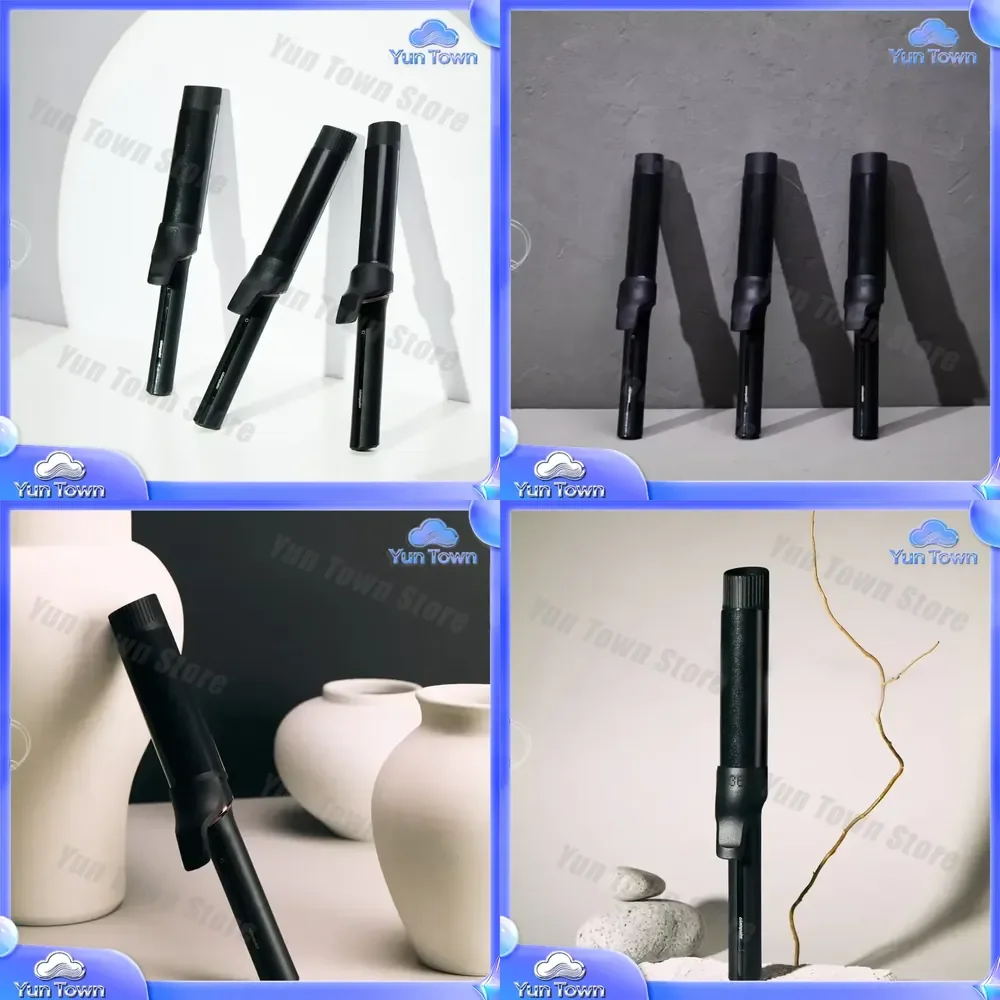 Curling Iron Hair Straightener for All Hair Types Anti-Scalding Long-Lasting Heat Setting Large Barrel Air Bangs Styling Tool