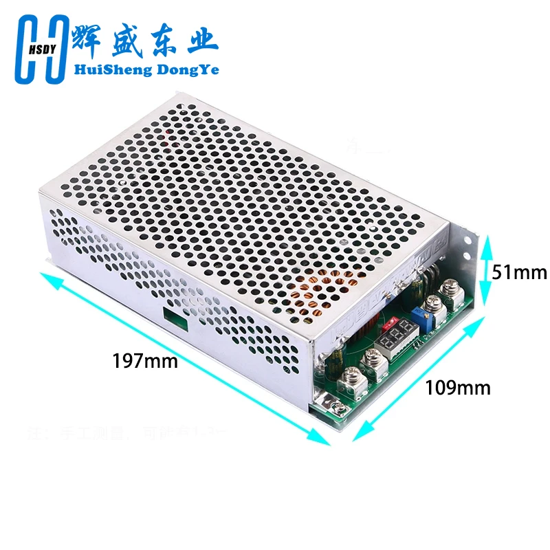 50A 1500W 25-90V To 2.5-60V Step-Down Power Module Adjustable Regulated Voltage Power Supply Buck Converter