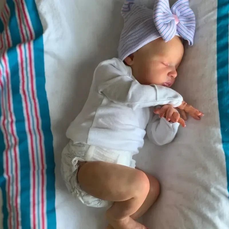 

21 дюйм 52 см уже окрашенная готовая кукла реборн Laura ручной работы Reborn Preemie Baby новорожденные детские игрушечные фигурки подарок куклы для девочек