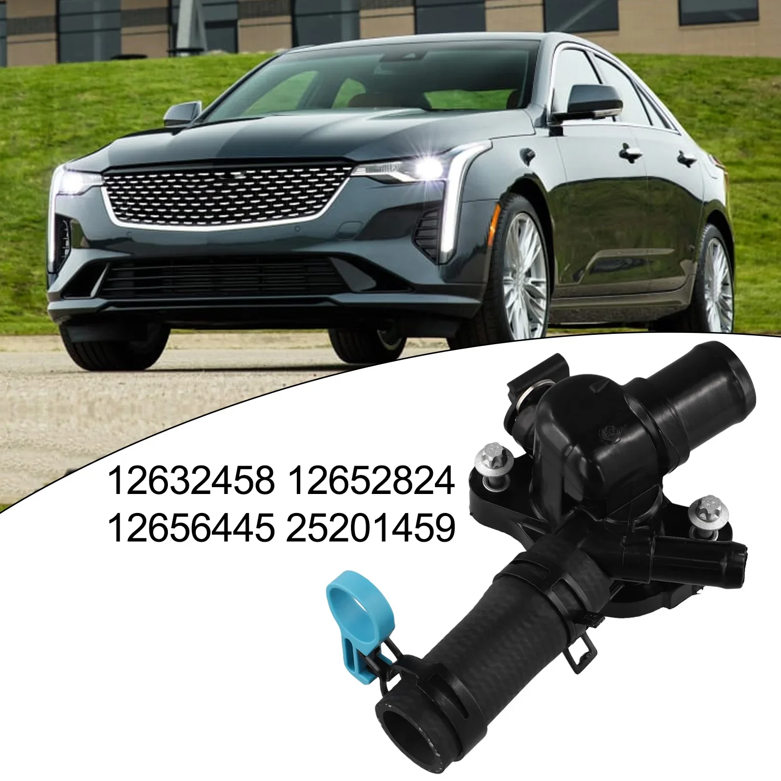 12632458 Thermostat Engine Coolant Thermostat Brand New Factory Specifications High Reliability High Universality