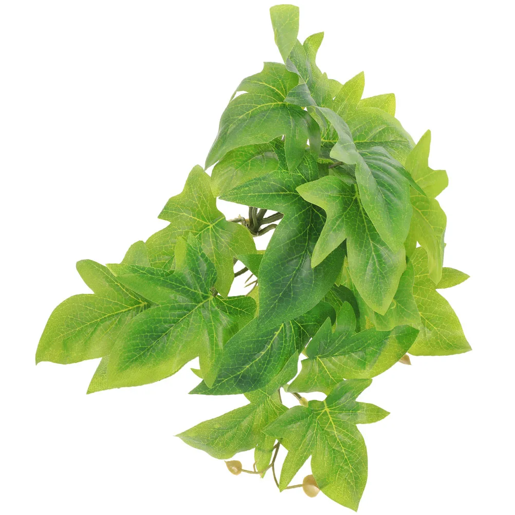 

Lizard Artificial Hanging Plants Reptile Vines Decor Tank Decorations Foliage