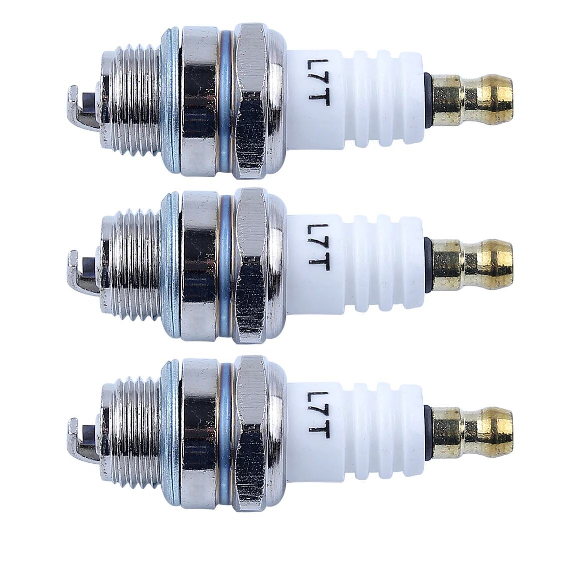 Imagem -04 - Spark Plug L7t Stroke para Motor Trimmer Cortador de Grama Cortador de Escova Garden Tool Parts Pcs por Lote