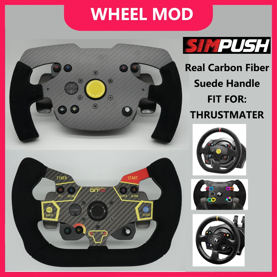 

SIMPUSH F1 Racing Steering Sim Wheel MOD sim racing SIMRACING for Thrustmaster TX TS-PC 599