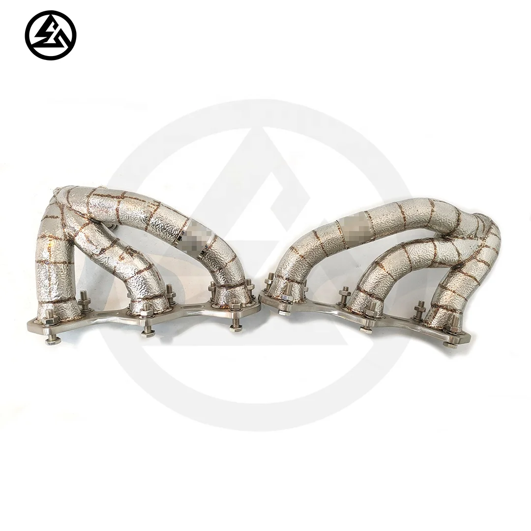 High Quality CSZ Headers For Porsche 911 992 Carrera Targa S T 4 4S GTS GTS 3.0T Free Flow Exhaust Headers With Heat Shield