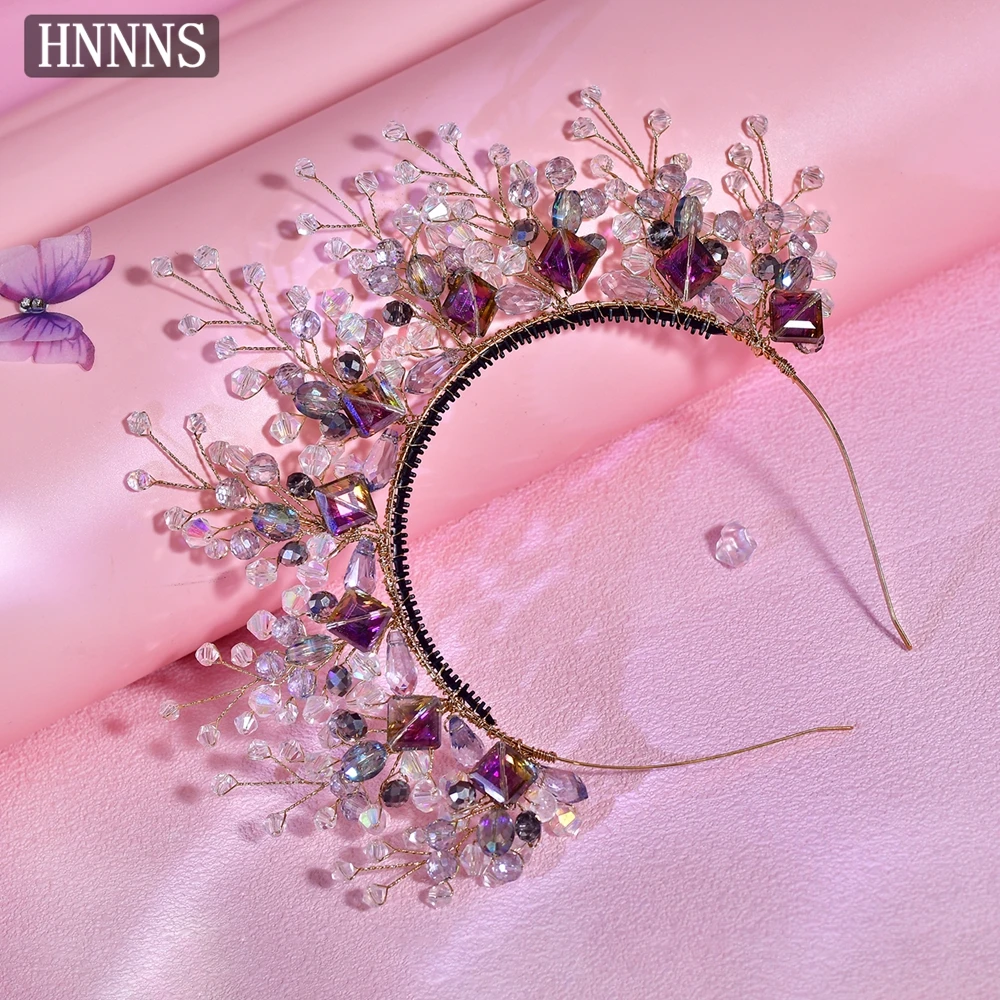 TOPQUEEN حفلات الزفاف رائعة عصابات الزفاف اليدوية مع الديكور رائع النساء مأدبة الرقص حفلة إكسسوارات الشعر YXA314