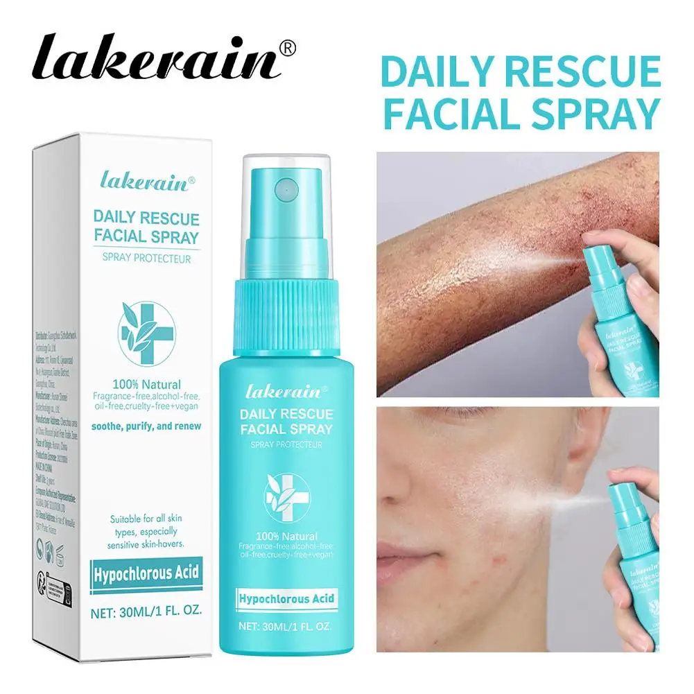 

Rescue Spray For Sensitive Skin Hypochlorous Acid Spray Helps Reduce Redness Breakouts Soothing Ph Balancing Toner B6t5