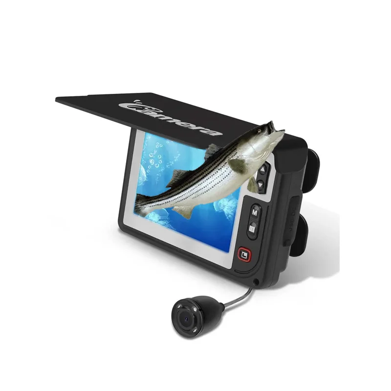 Fish detector manufacturers portable high definition infrared 3.5 Inch Screen 0.6-20m fish finder for fishing fishing camera