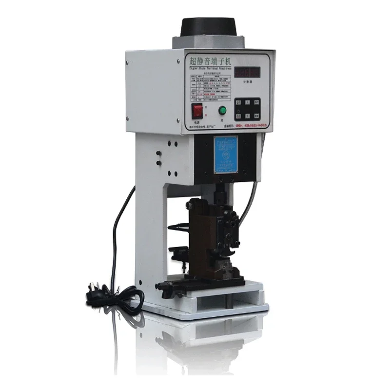 Imagem -03 - Máquina de Friso de Terminais de Fio Mudo de Alta Velocidade e Baixo Ruído 1.5t 2.5t Crimper de Cabo Plano Automático Suporte de Conectores Múltiplos