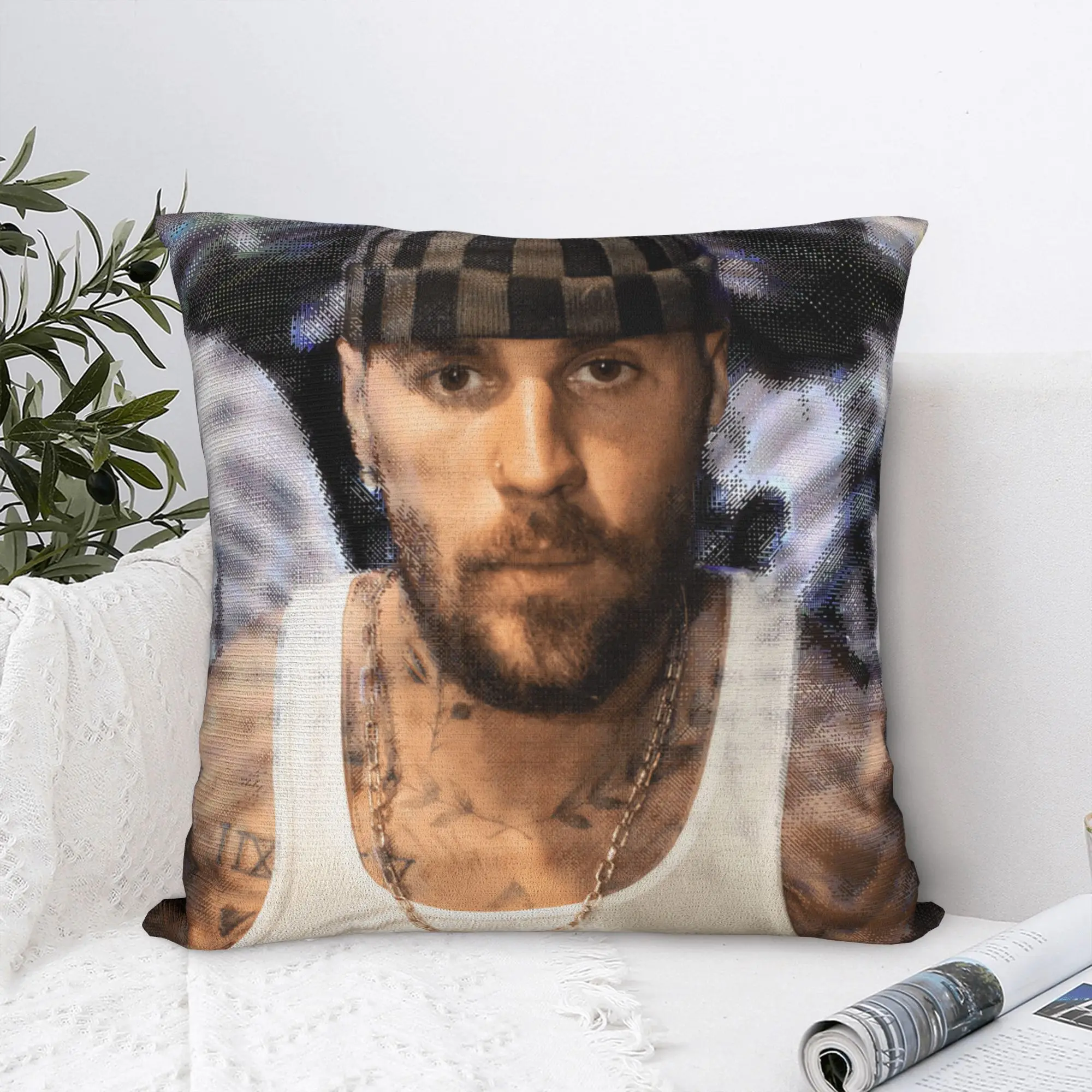 JB Biebers 2026 Pillow Case  Kawaii Pillow Cover Soft Pillowcases For Sofa Car Home Decor