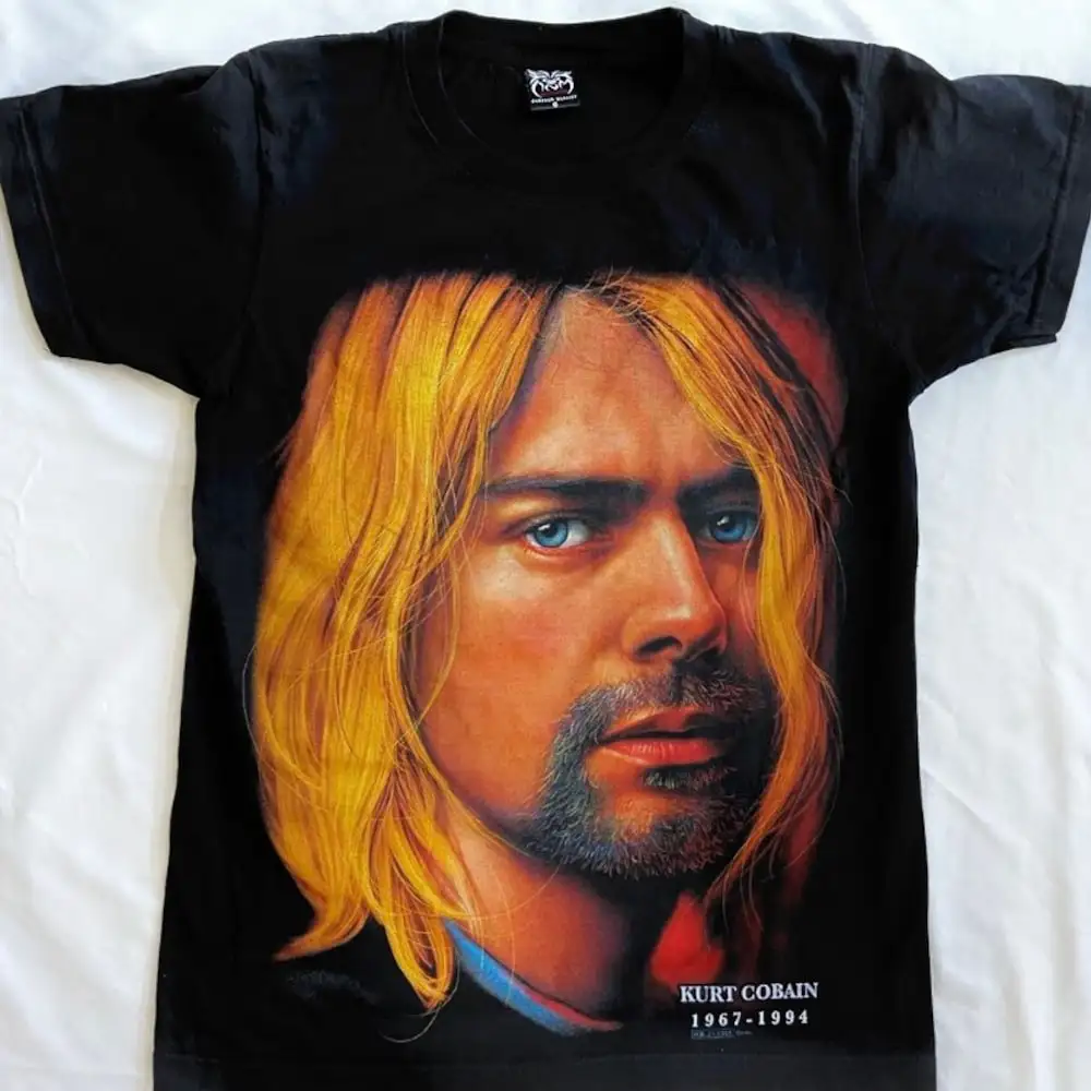 Rare Kurt Cobain T Shirt