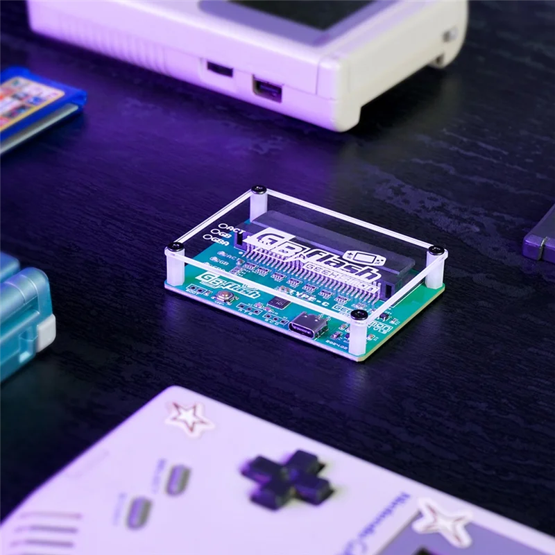 B86B-موقد بطاقات الألعاب لـ Game Boy/Game Boy غرف احتياطية متقدمة توفر قارئ الألعاب المتعري لخرطوشة GBA/GBC عربة GB #6