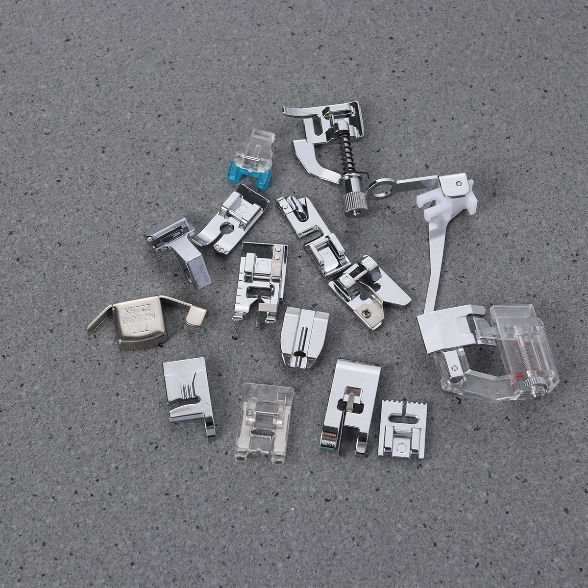 

11Pcs Sewing Machine Foot Accessories Silver White Spare Parts For Multi Functional Household Sewing Machines