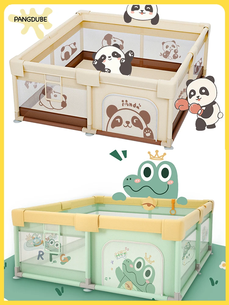 PANGDUBE Box per bambini Cortile da gioco Centro attività di grandi dimensioni Parco giochi per bambini Cancello di sicurezza per recinzione interna ed esterna per bambini 6 dimensioni opzionali