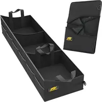 MIKKUPPA Bolsa de almacenamiento para asiento de camión - 2015-2024 de repuesto para Ford F150 F250 F350 con 3 compartimentos