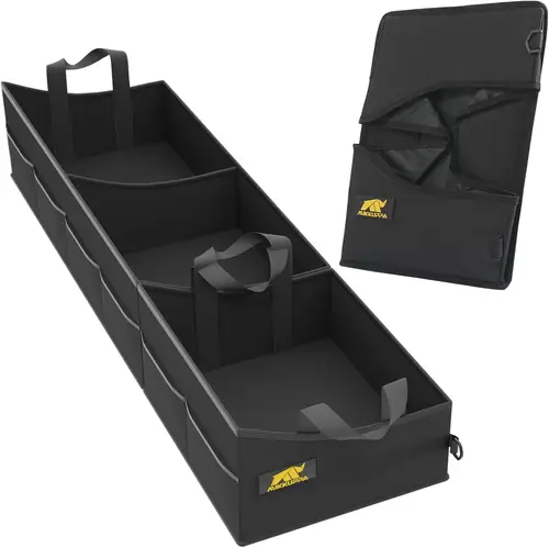 MIKKUPPA Bolsa de almacenamiento para asiento de camión - 2015-2024 de repuesto para Ford F150 F250 F350 con 3 compartimentos