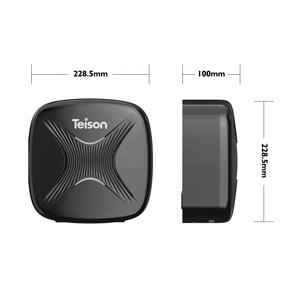 Teison-4G/Wifi/RFID 활성화 EVSE ocpp 월박스 충전기, 앱 레벨 2 층 장착 EV 충전 스테이션