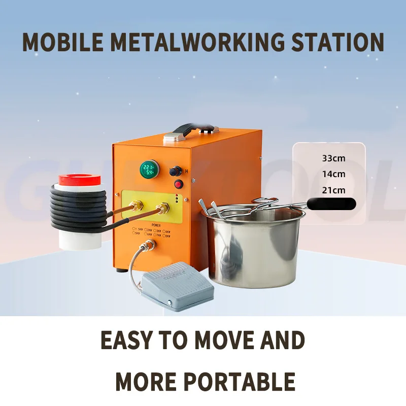 سخان معدني عالي التردد آلة التدفئة التعريفي آلة التدفئة الكهرومغناطيسية فرن التبريد سخان اللف #4