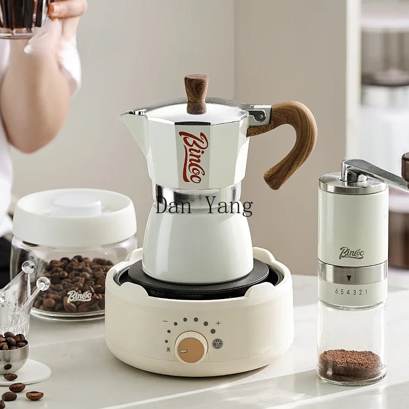 

DY coffee mocha pot household small concentrated hand brew coffee pot hand grinder coffee utensils