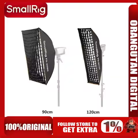 SmallRig FS-6090 Quick Release Square Softbox Grid Honeycomb Grid Soft Light Cover Studio Baorong BayonetGrilleFillLightDiffuser