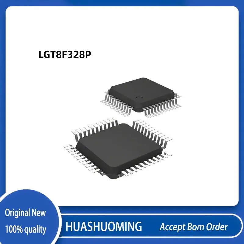 5Pcs/Lot   LGT8F328P LGT8F328 8F328  40103     30520   QFP32