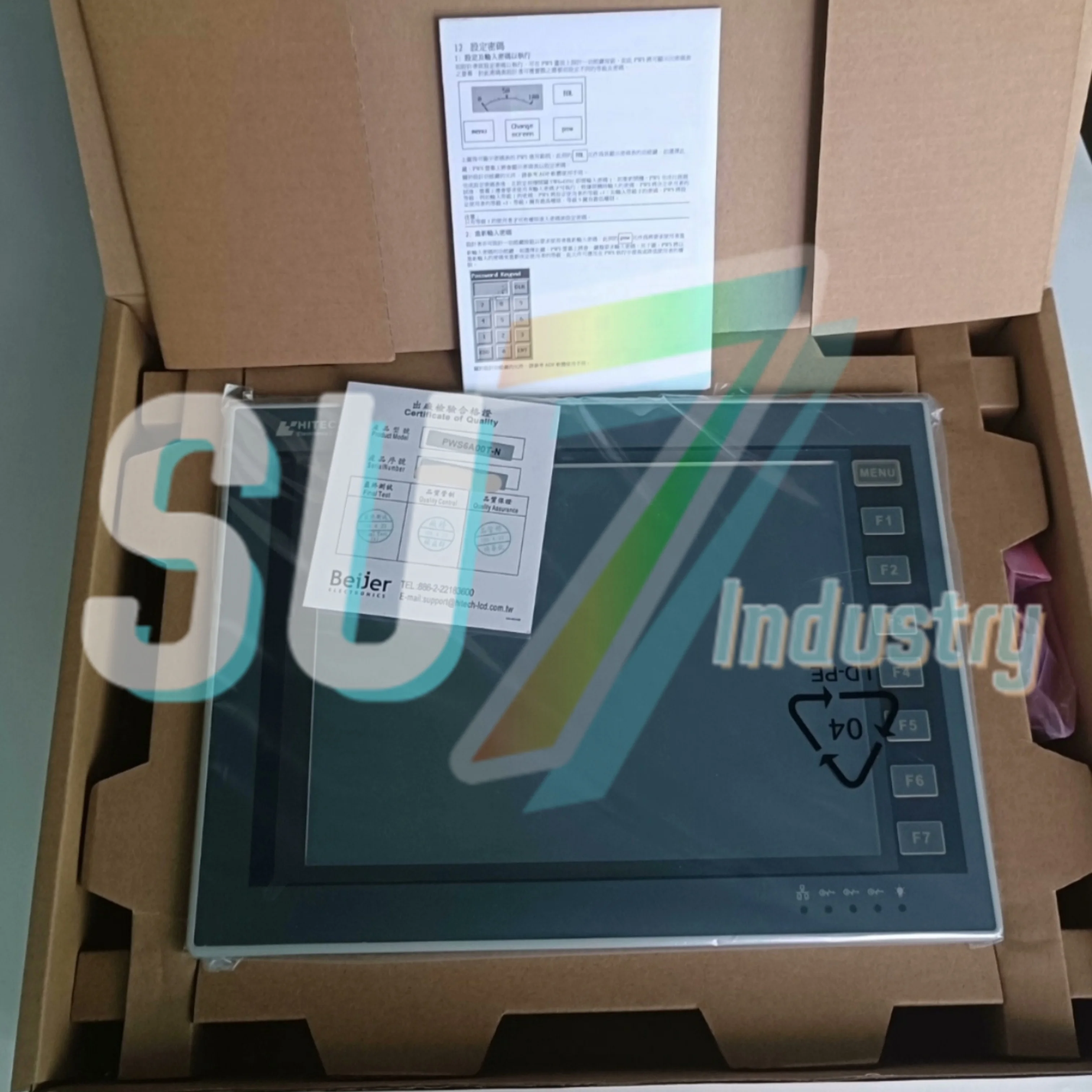 

PWS6A00T-N PWS6A00T-P HMI Touch Panel New In Box