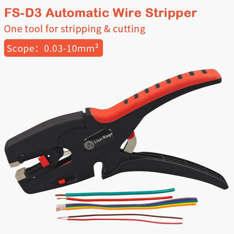 140g Lightweight Automatic Wire Stripper Multi-function Portable Crimping Pliers for Electricians