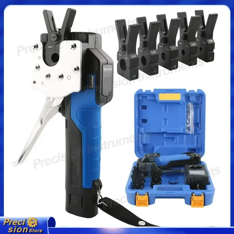 For Cordless Pipe Expander HVAC Tool Kit Copper Tube Flaring Tool Air Conditioning Refrigeration Repair Auto Parts