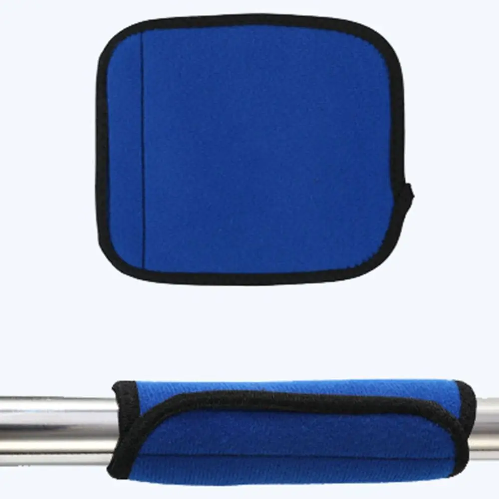 Comfortable Non-Slip Barbell Pad Sponge Cushion Pure Color Horizontal Bar Handle Cover PU Material Soft Pads