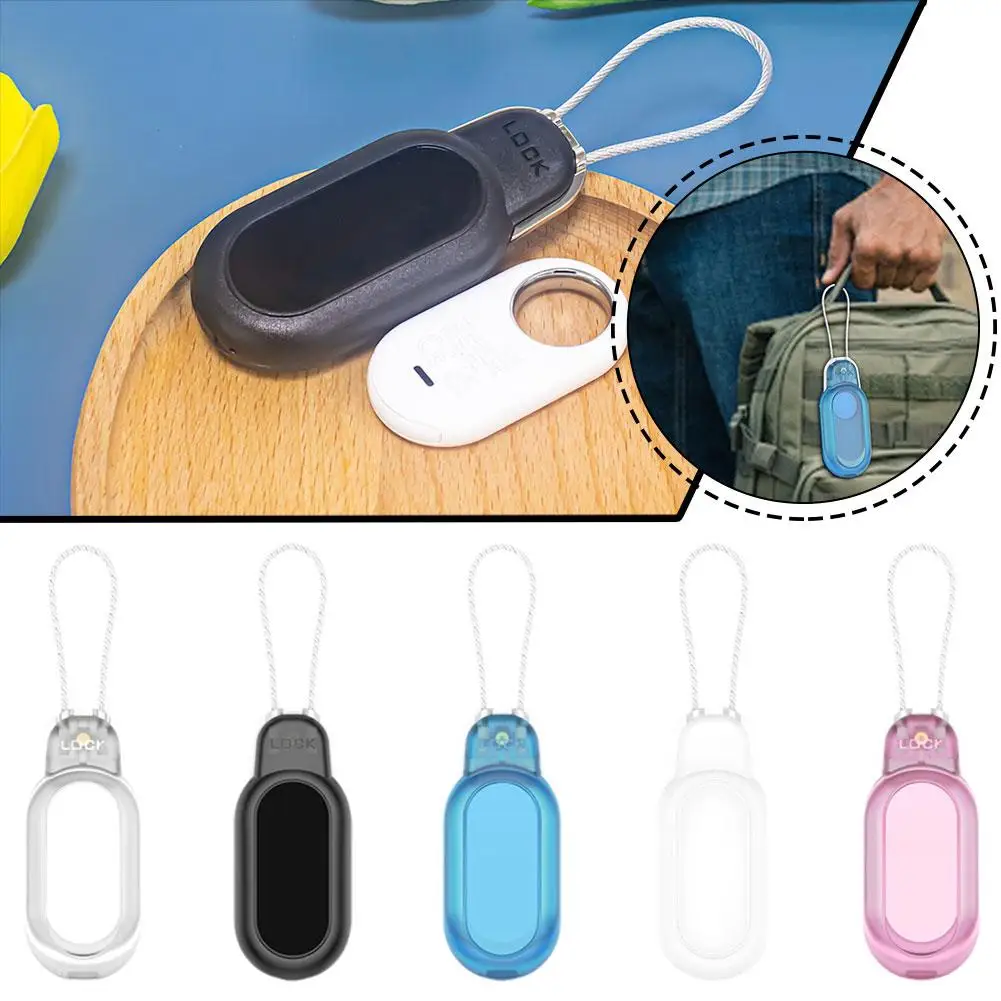 High Quality For Samsung GalaxySmartTag2 Anti-lost Device Steel Wire Safety Lock Waterproof Protective Hard Case M2B8