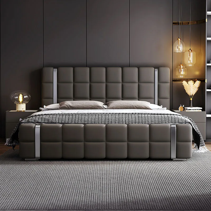 

Double Bedroom Beds Nordic Under Storage Nightstands Queen Beds Frames Headboards Camarotes Para Dormitorio Home Furniture