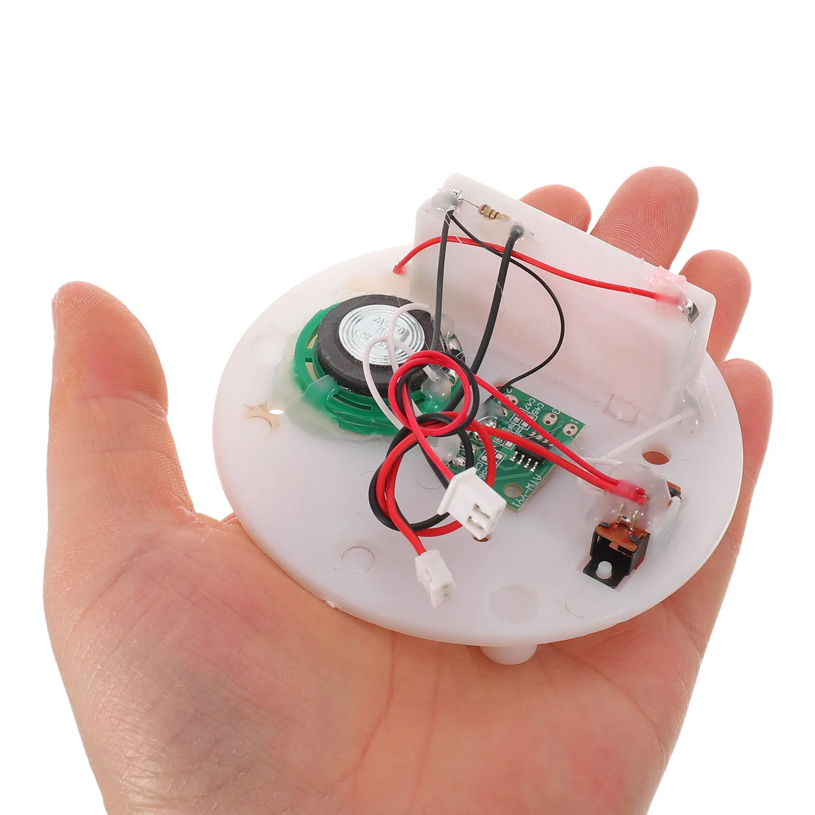 Snow Globe Motor Kit for DIY Decoration 100Mm Glass Globe Base with Quiet Flake Movement LED Light Music Efficient