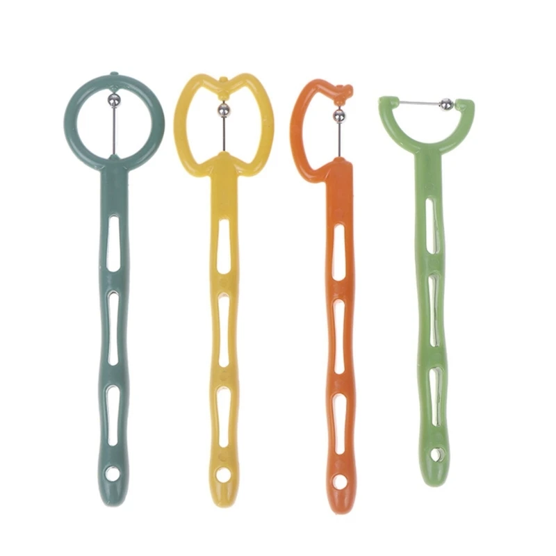 652C Pack of 4 Child Speech Therapy Tools Set for Tongue Dexterity Training and Language Skill Development Aid