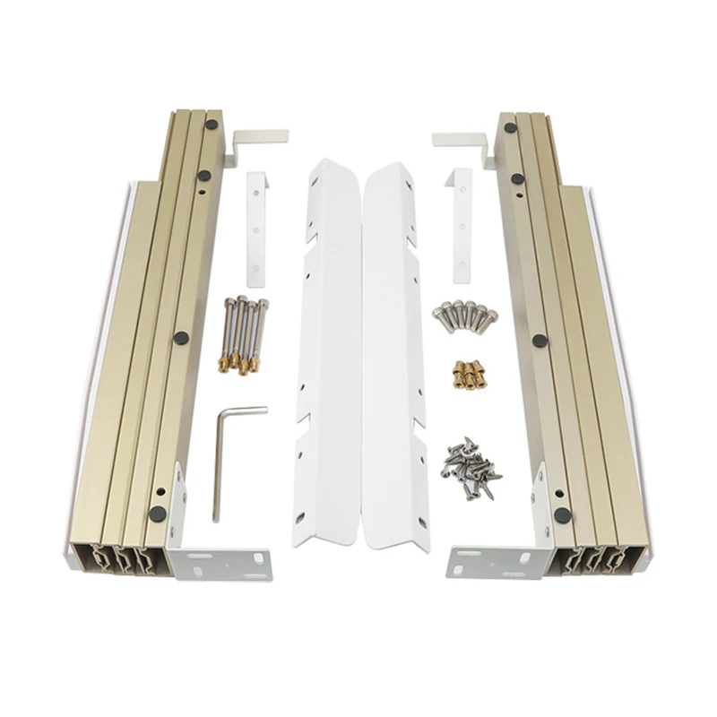 Fixed Plate Precise Positioning Telescopic Heavy Load Hidden Drawer Slide Rail
