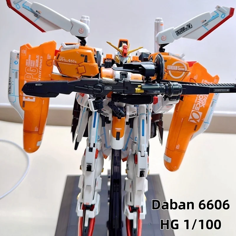 

In Stock Daban 6606 Msa-0011 Ex-S Exs Mg 1/100 Assembly Model Kit Action Figures Model Toys Two Color Armor Plastic Kids Toys