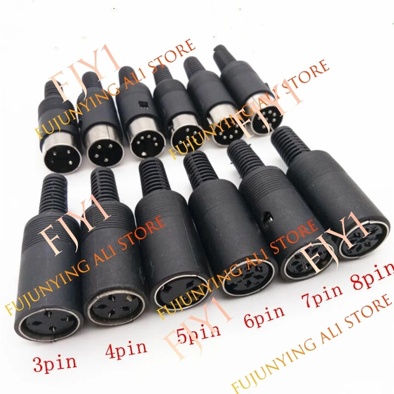 Din 3 4 5 6 7 8 Pin…