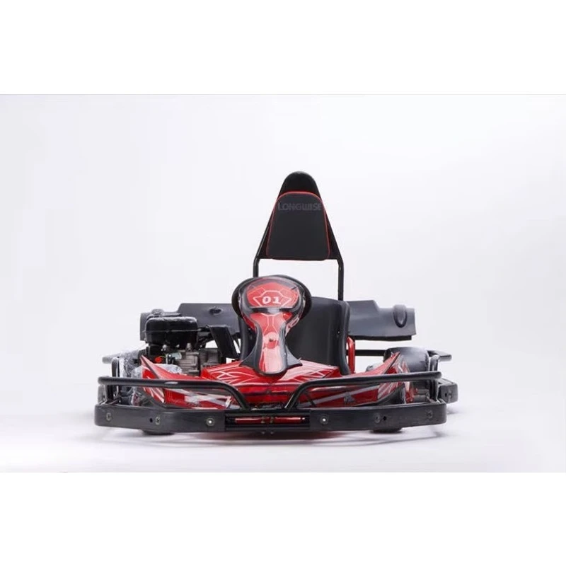 Outdoor Leisure Go Kart with High Strength Carbon Steel Frame, Powerful Engine, Smooth Suspension, Durable Tires
