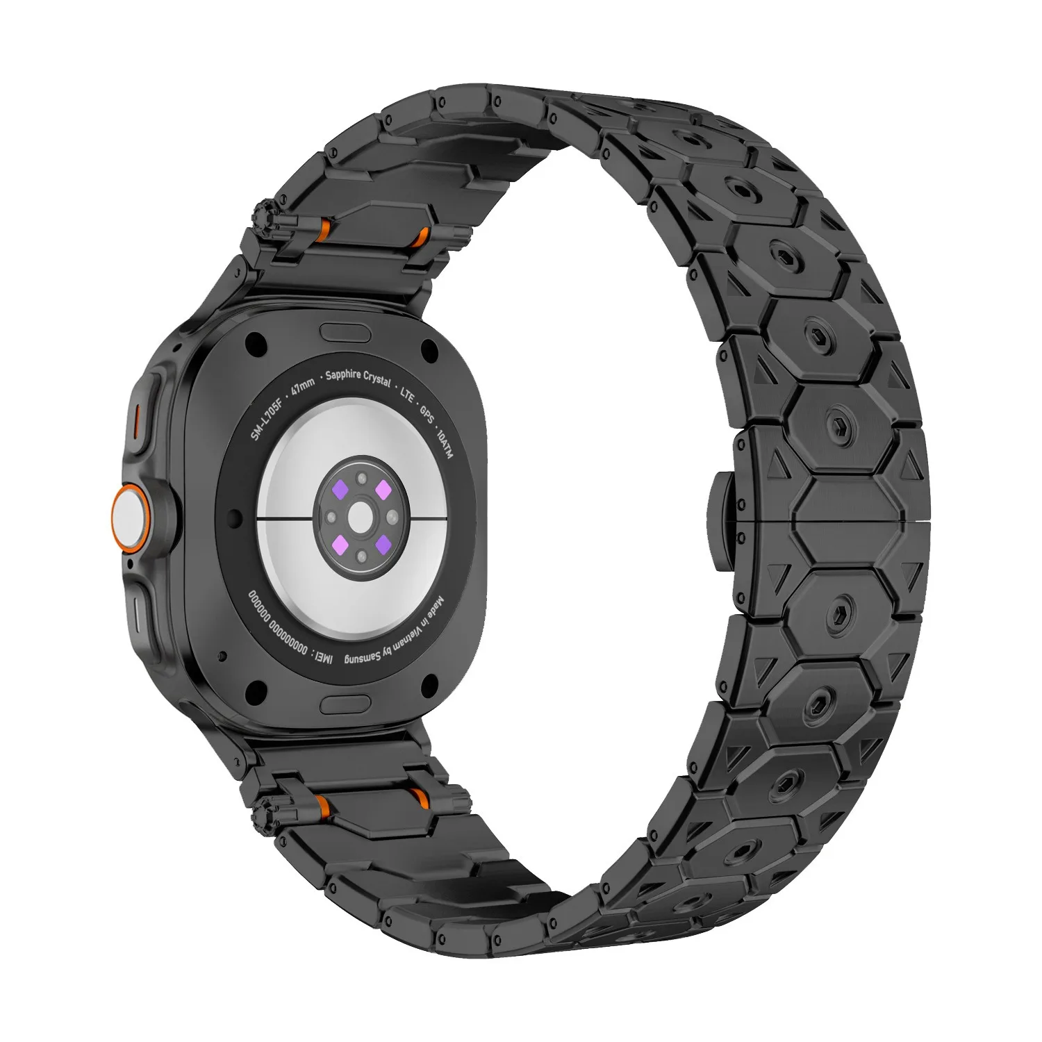 Cinturino in metallo originale di fascia alta per Samsung Galaxy Watch Ultra 47mm 2025 cinturino per Samsung Watch 8-7 Ultra 47mm Band