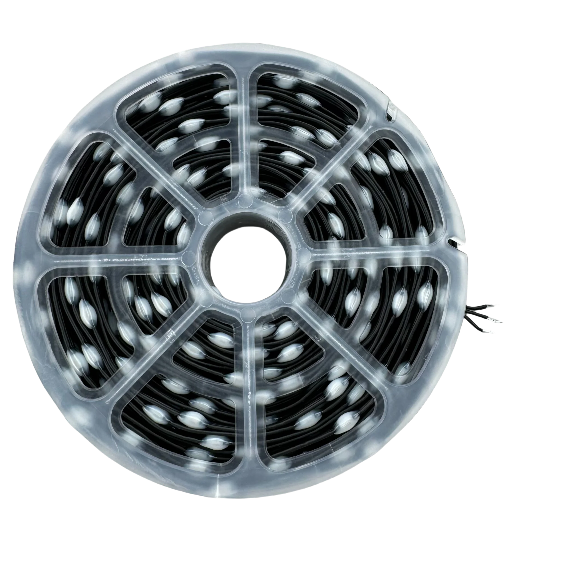 DC5V/12 فولت 1000ct بكسل 1.5 سنتيمتر-20 سنتيمتر الملعب WS2811 LED البذور بكسل سلسلة ضوء RGB IC عنونة كامل اللون IP67 3Pin سلك أسود #6