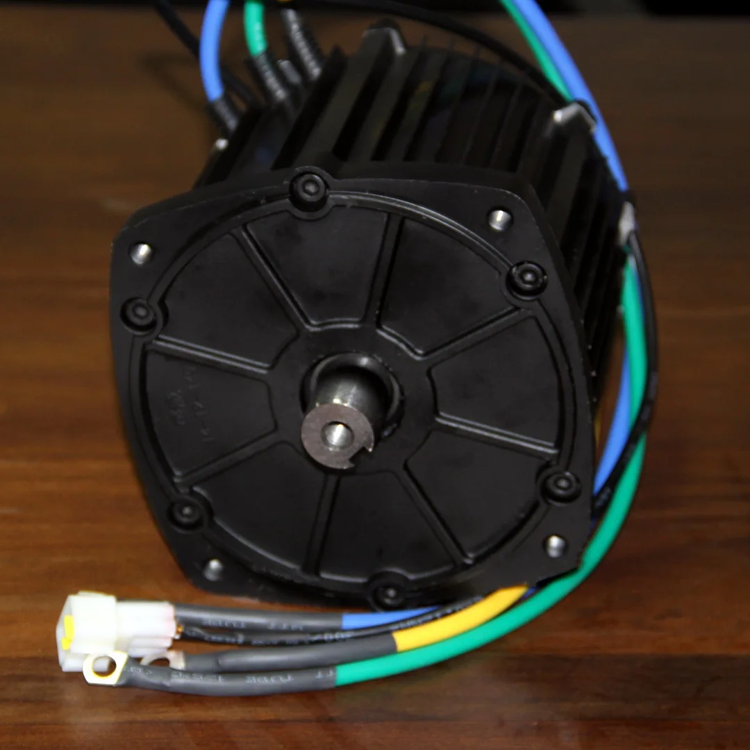 SL140 synchronous motor 72V3500RPM4KW mowing, sweeping, grinding machine with electric motorcycle