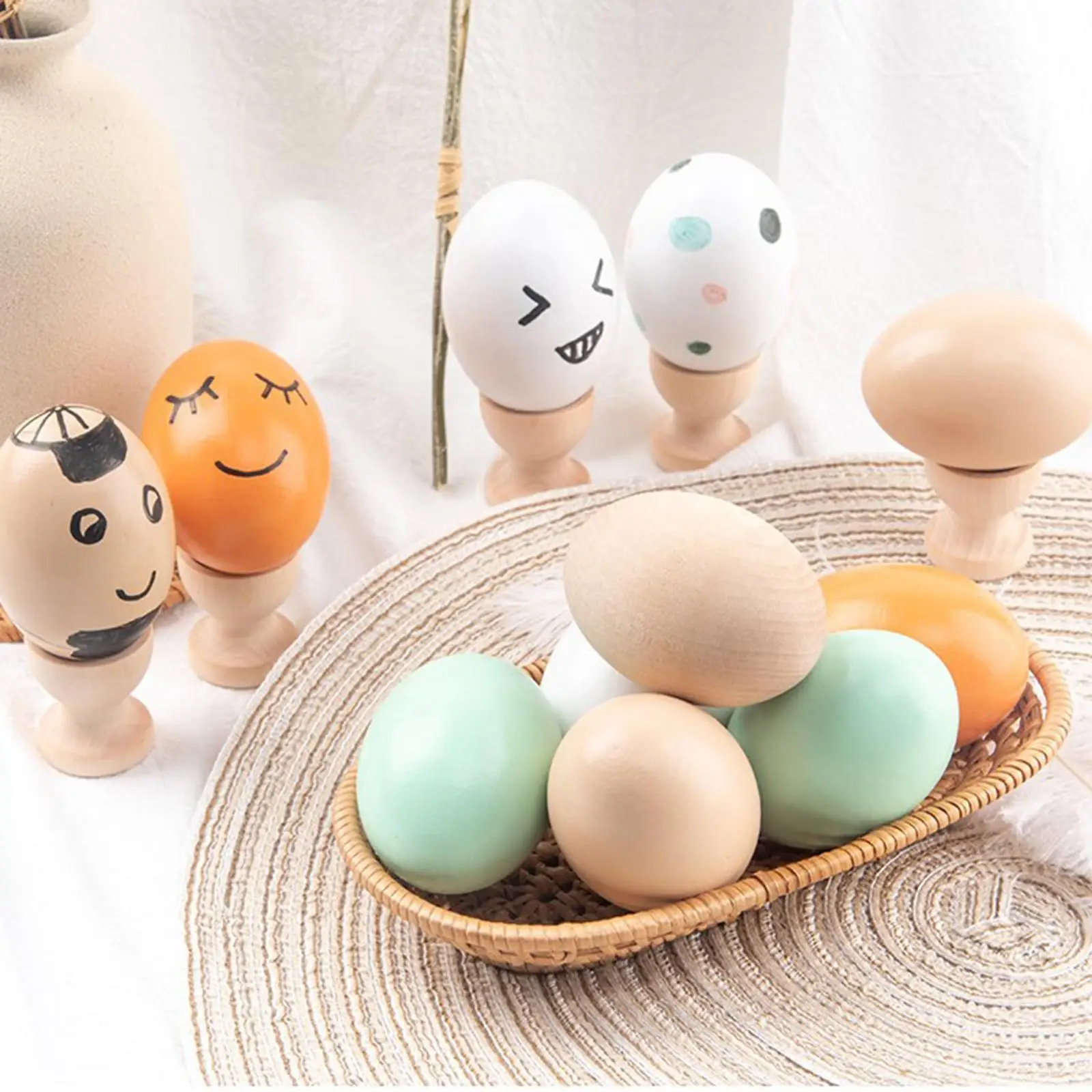 ornement-d'œuf-en-bois-durable-peinture-a-la-main-sculpture-fournitures-de-fete-cadeau-art-diy