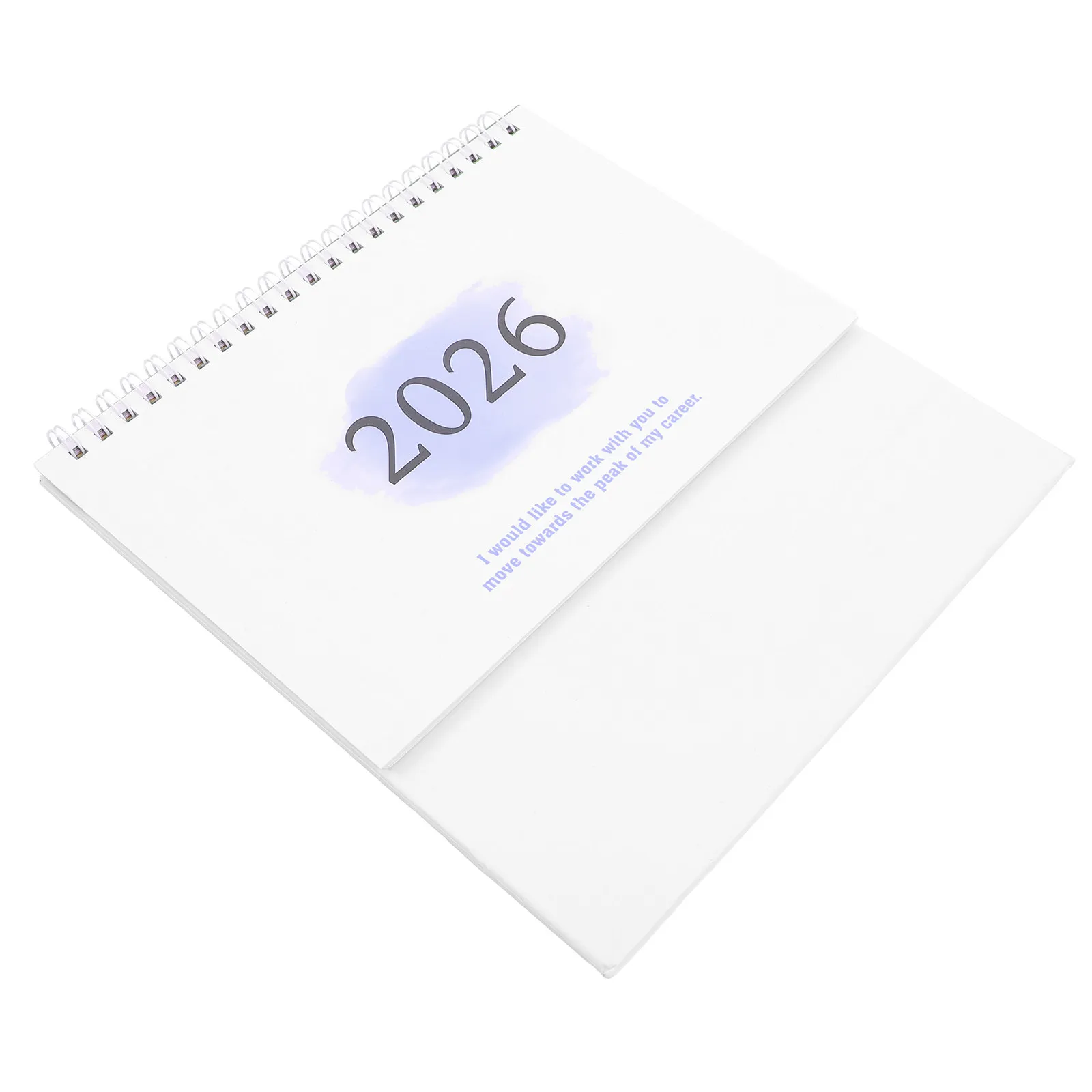 

Compact 2026 Desktop Calendar Flip Design Stand Up Mini Calendar for Daily Schedule Workspace Organization Table Decor